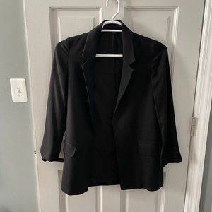 All Saints Black Collared Blazer